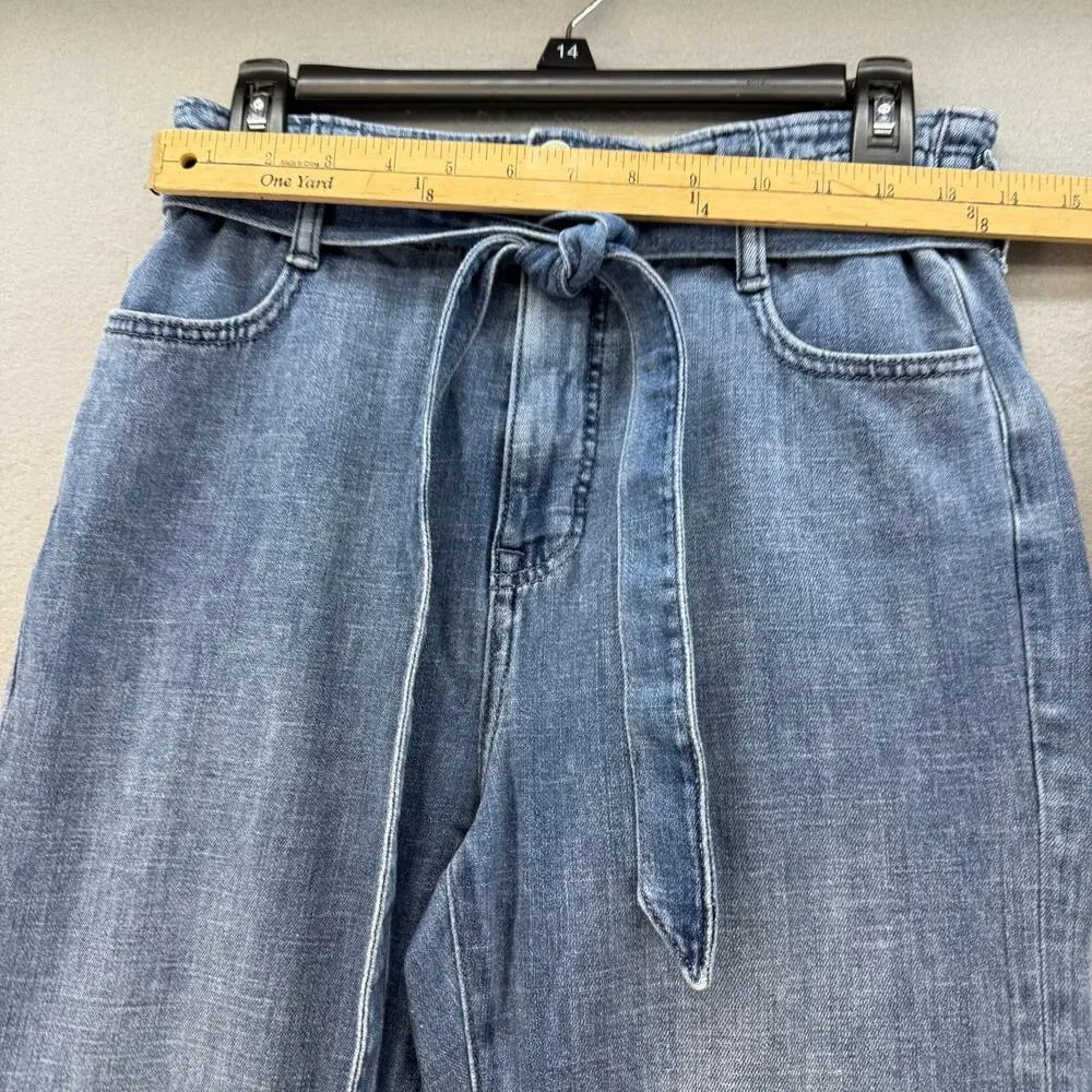 J. Crew Jeans Women's 27 (4) Blue Paper Bag Signature Stretch Preppy Classic - Picture 9 of 13